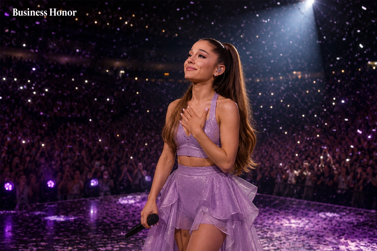 Ariana Grande Ends Eternal Sunshine Tour with Emotional London Farewell